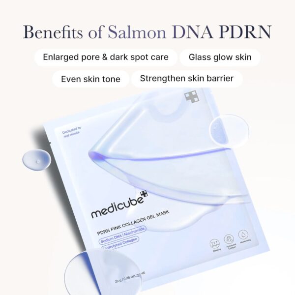 medicube Salmon DNA PDRN, Overnight face mask - Image 2