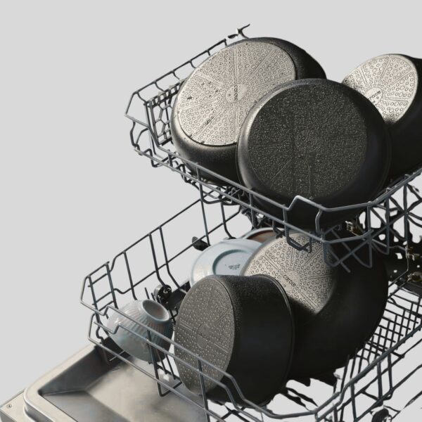 CAROTE 7pcs Pots and Pans Set Non Stick, Nonstick Cookware Set Detachable Handle - Image 3