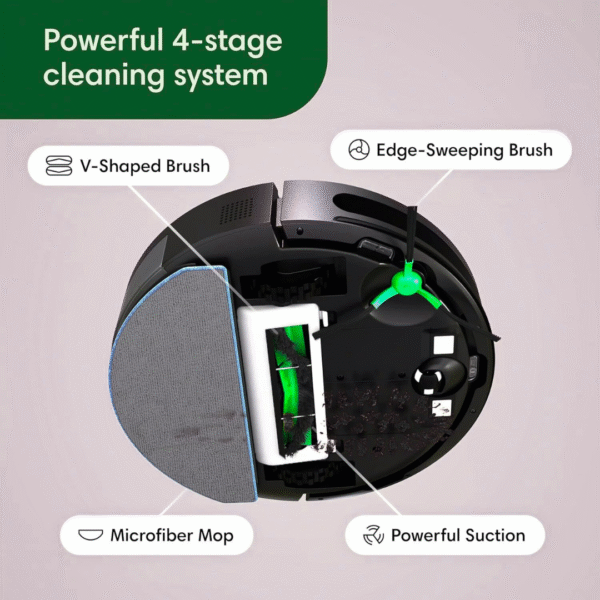 iRobot Roomba Robot Vacuum and Mop Combo (Y0140) - Image 3